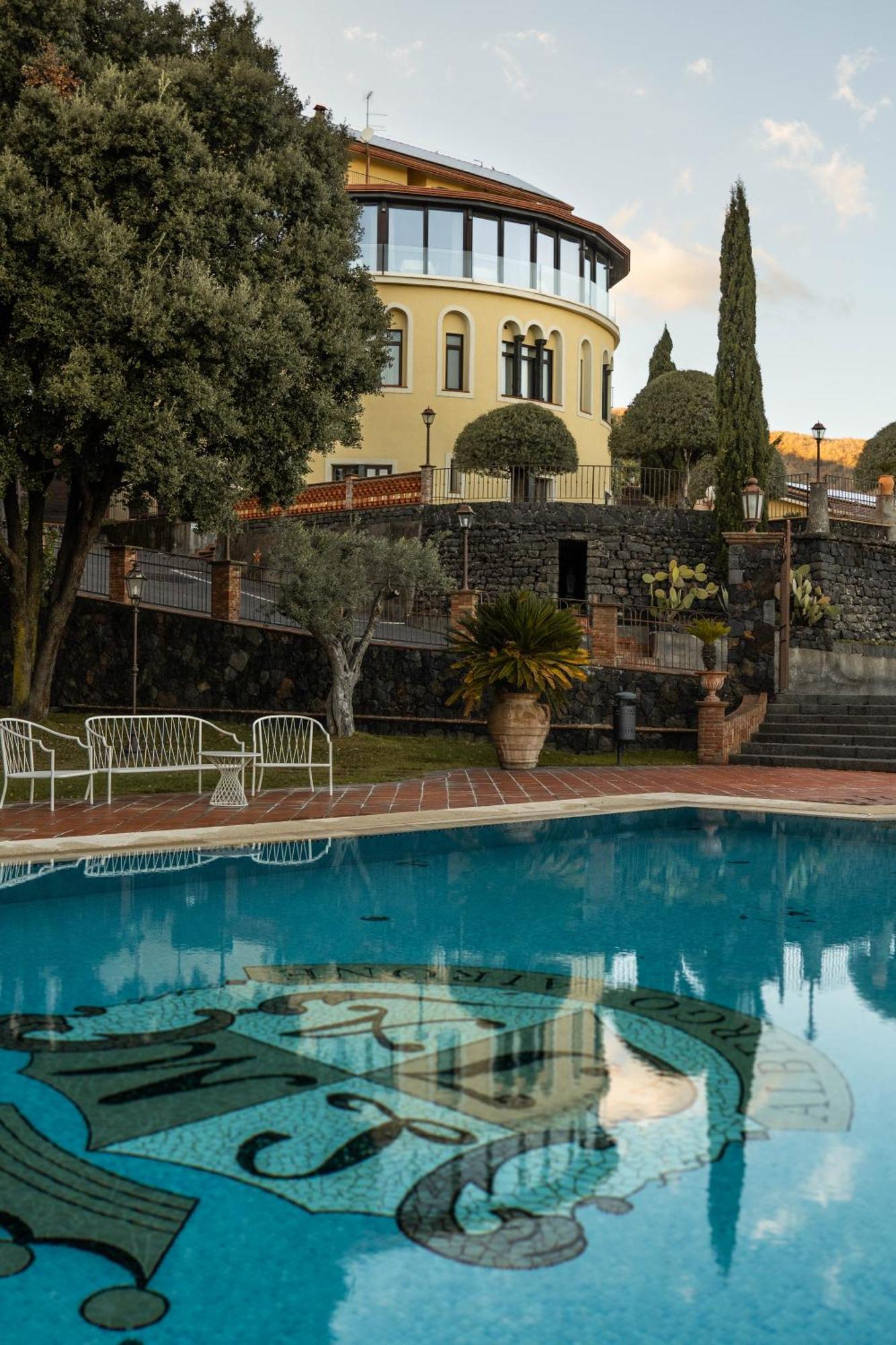 Airone Wellness Hotel Zafferana Etnea Buitenkant foto